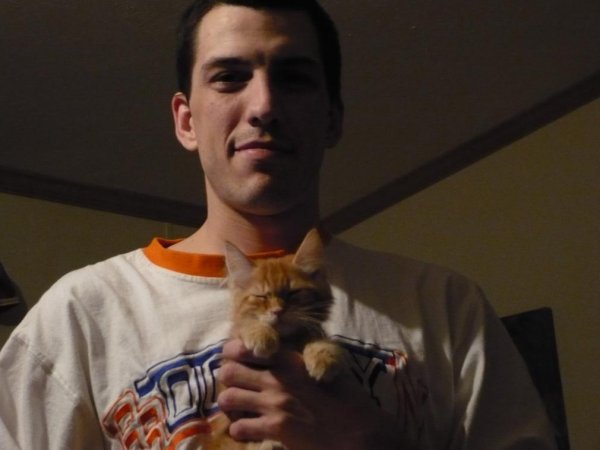 Me and the kitten